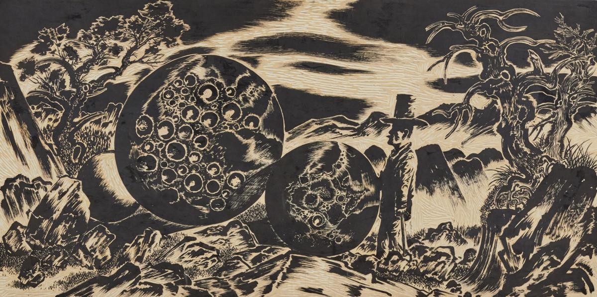 Thousands Of Carved Woodblocks Combine To Animate 3 D Time Spy At St Louis Art Museum Arts And Theater Stltoday Com