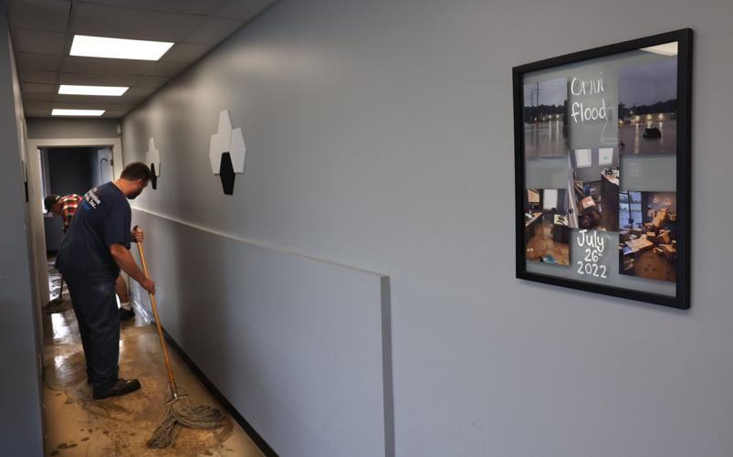 Deer Creek floods businesses again