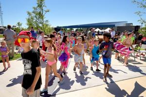 Kinetic Park’s new splash play area opens