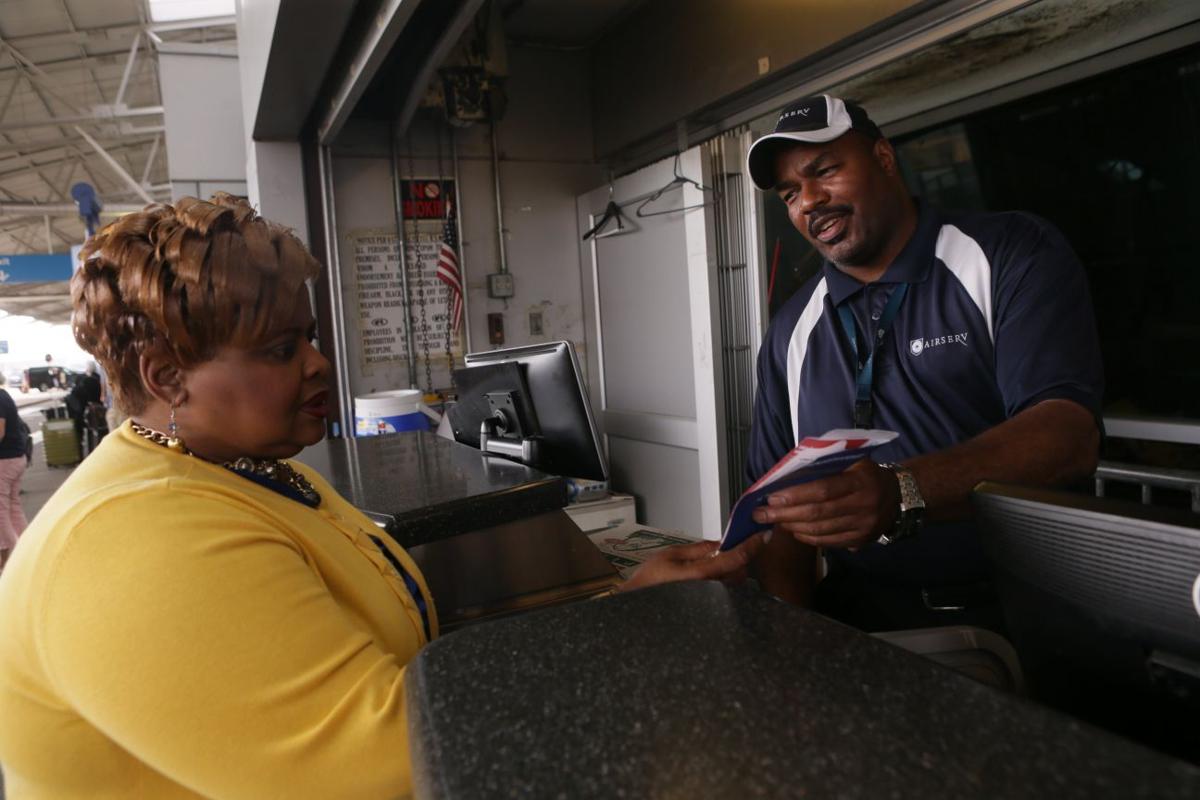 Curbside baggage check extinct? Along for the Ride