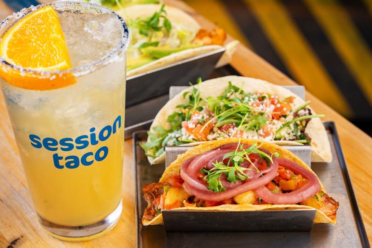 Session taco drink and taco duo
