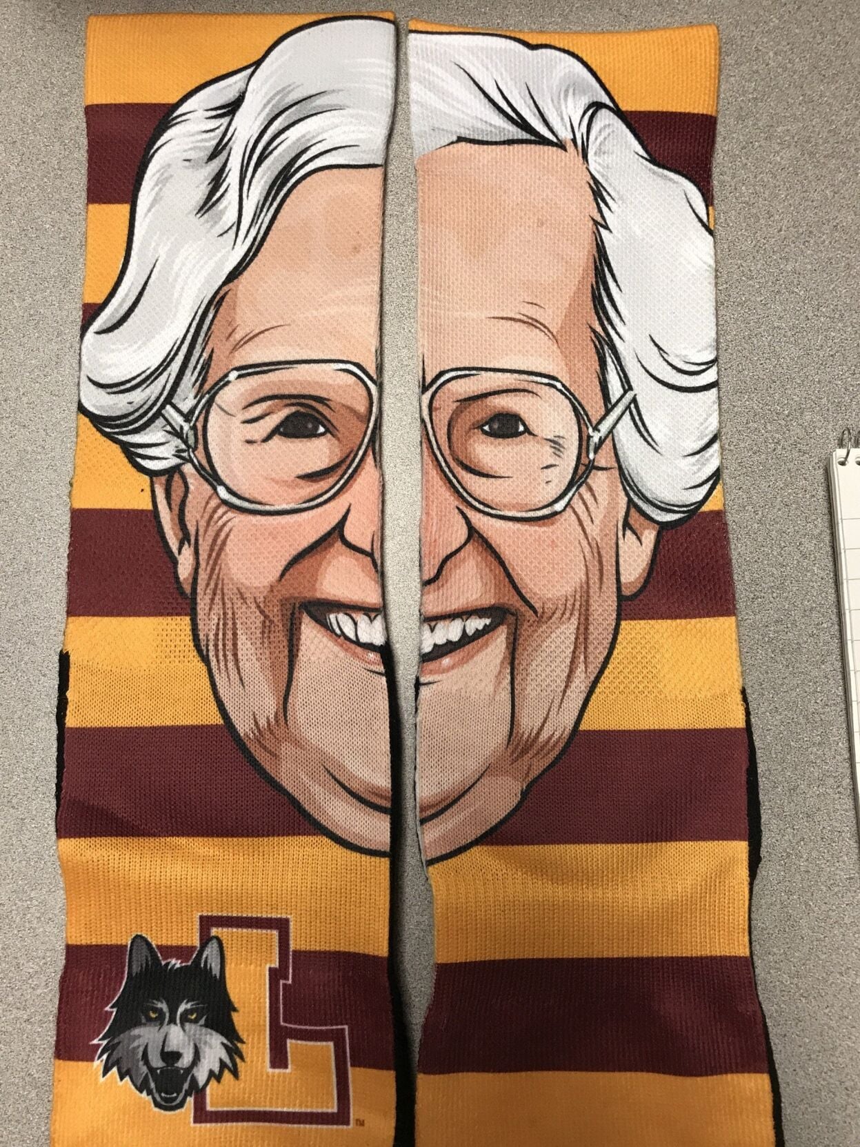 Sister Jean socks