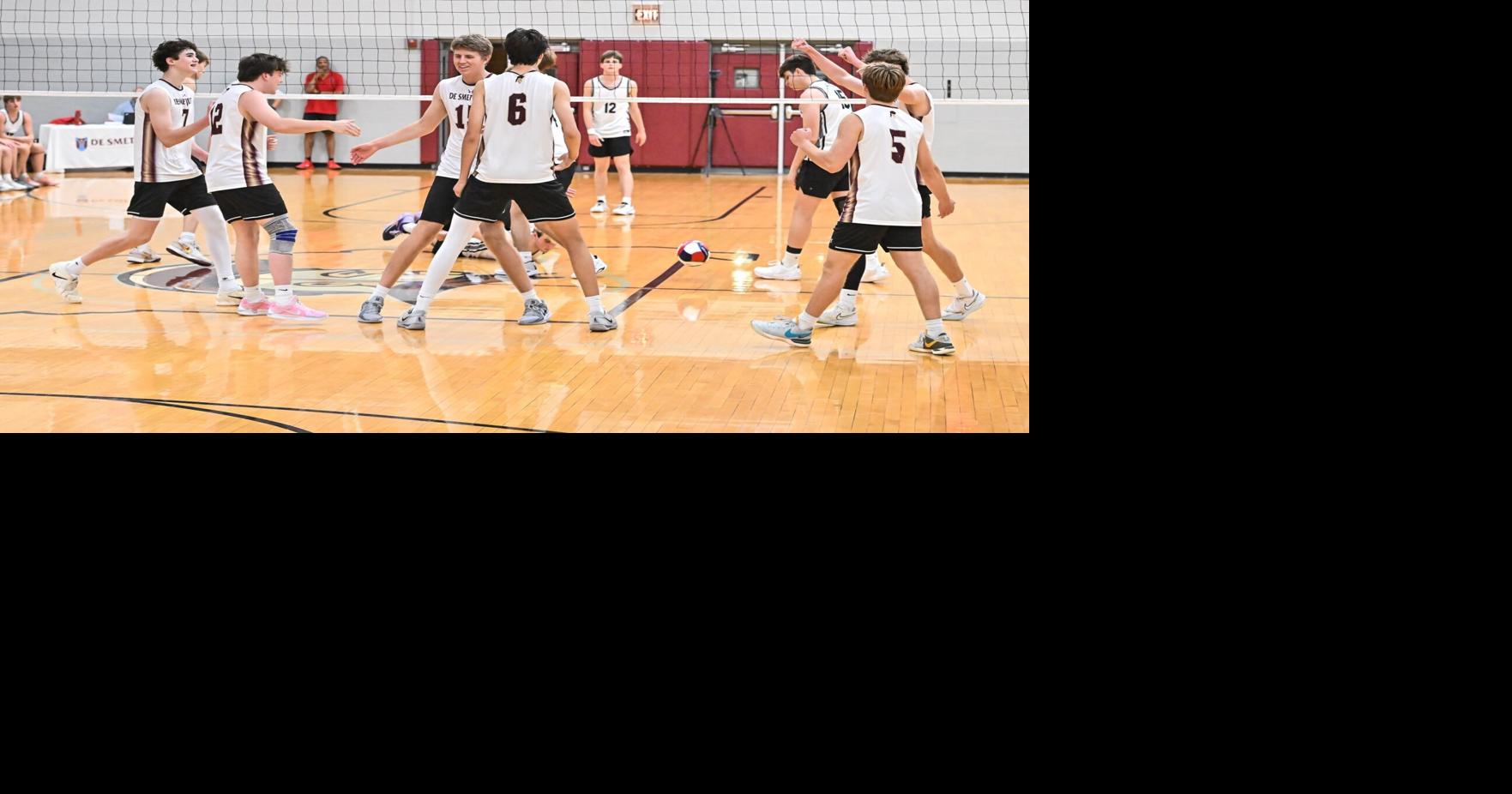 Class 2 boys volleyball state quarterfinal: De Smet def. Lafayette 25-21 ...