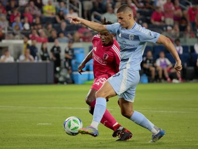 Photos: Ӱԭ City SC hosts Sporting Kansas City at Energizer Park