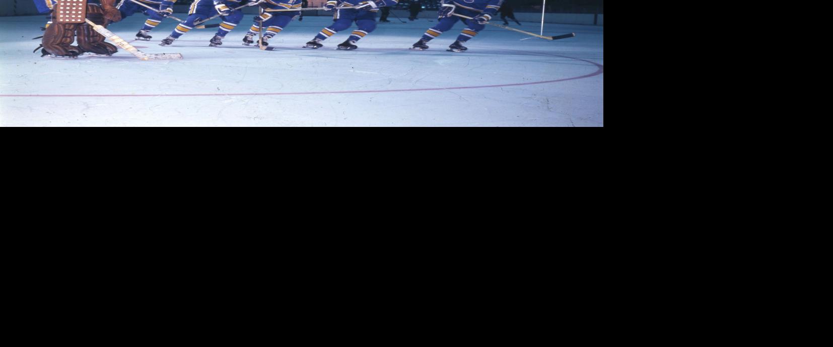 1967-68 Tim Ecclestone Game Worn St. Louis Blues Jersey. Hockey, Lot  #83078