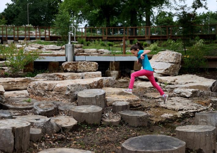 Anne O'C. Albrecht Nature Playscape in Forest Park opens to public