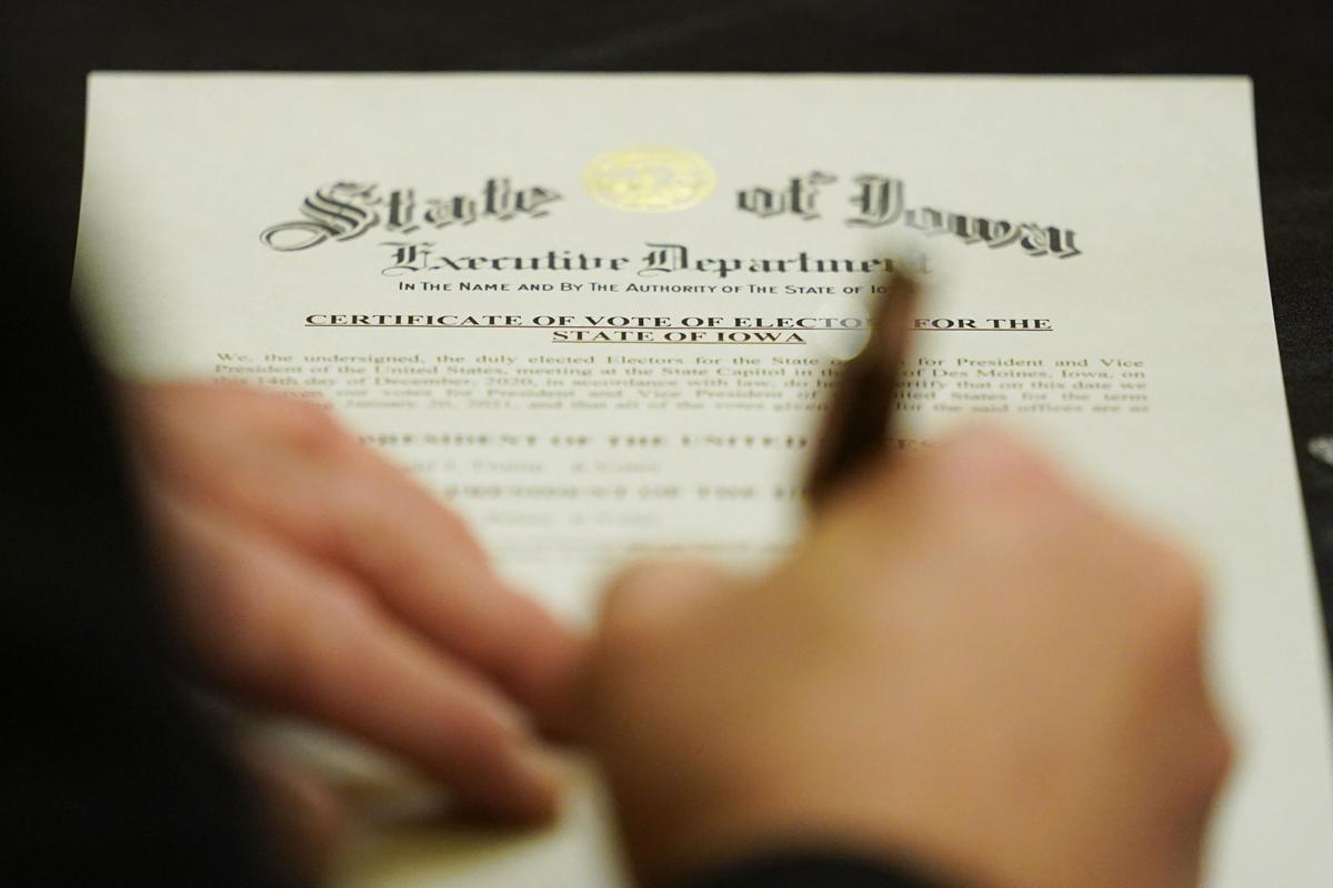 Electoral College Iowa
