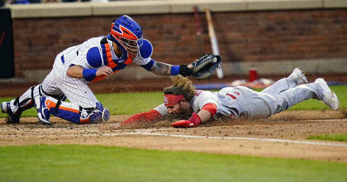 Mad dash: Cardinals verslaan Mets om tiebreak te doorbreken om Match 2 te winnen, split header double | St. Louis Cardinals Mad dash: Cardinals verslaan Mets om tiebreak te doorbreken om Match 2 te winnen, split header double | St. Louis Cardinals