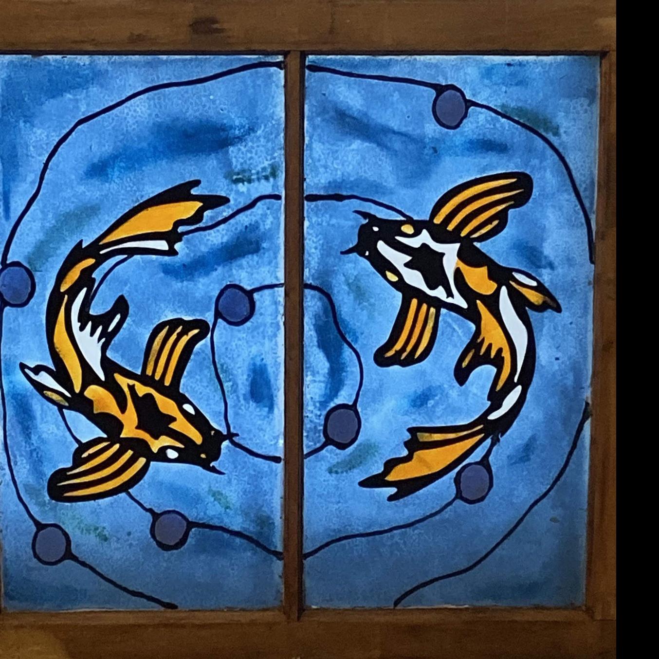 Made In St Louis She Translates Antique Windows Into Bright Art Pieces Home Garden Stltoday Com