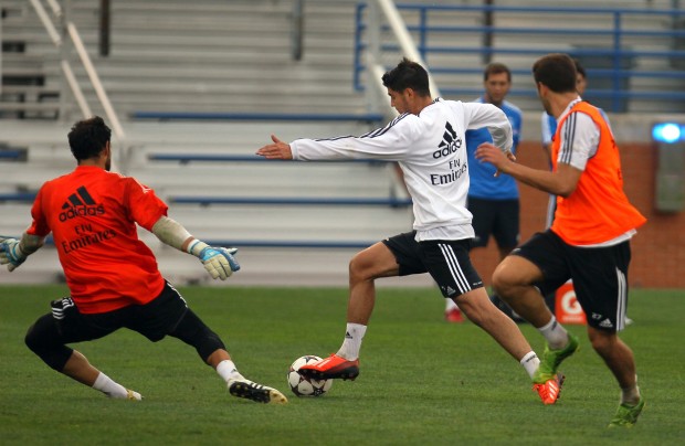 Real Madrid practices at St. Louis University | Multimedia ...