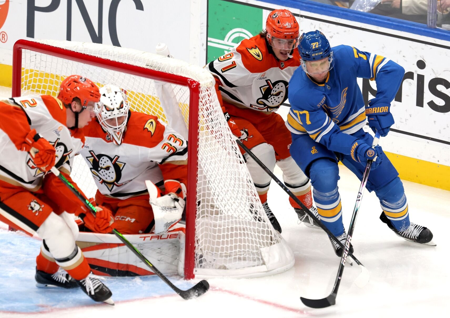 Anaheim Ducks vs Ӱԭ Blues