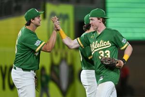 MLB: St. Louis Cardinals at Athletics