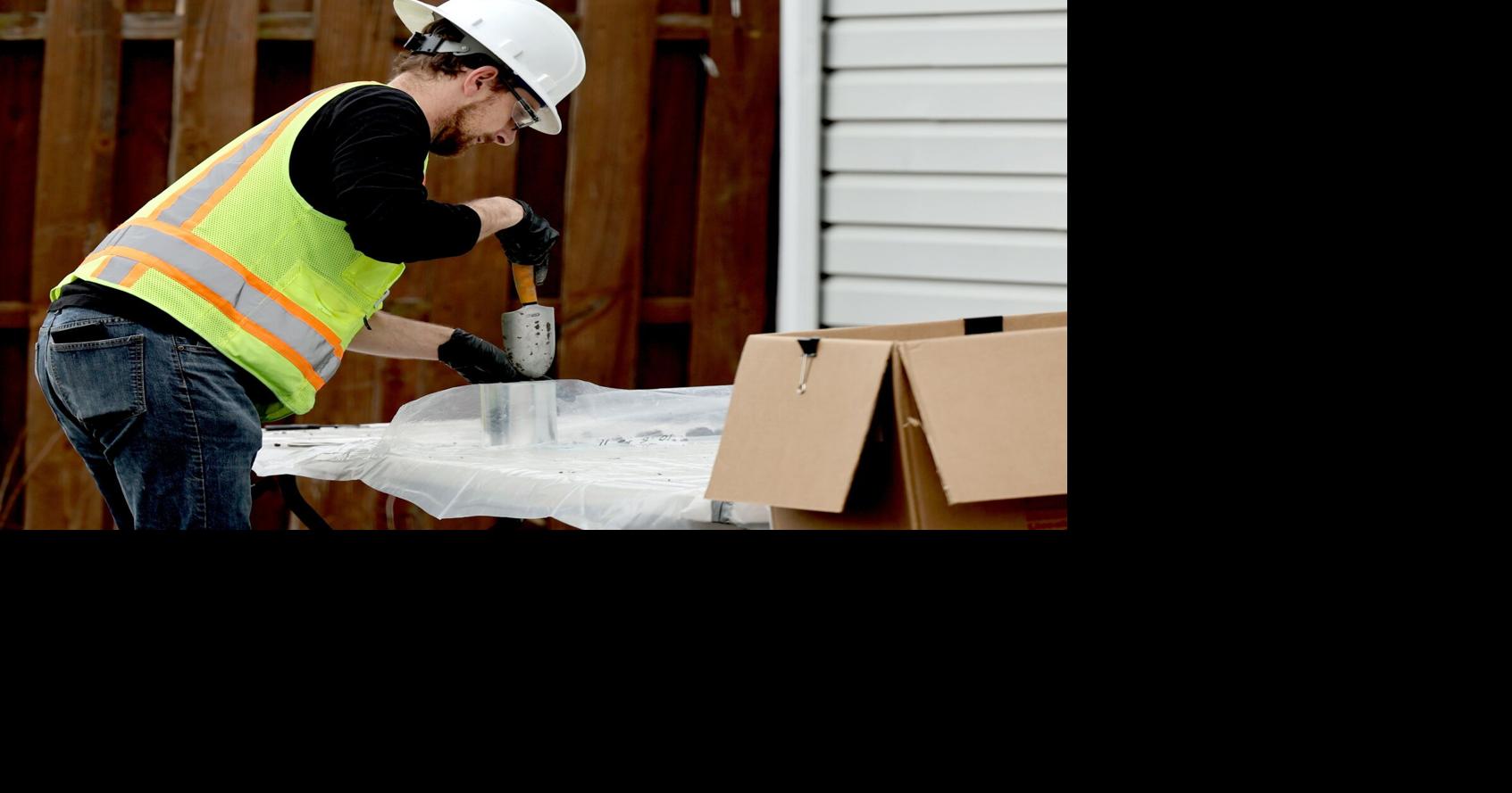 The U.S. Army Corps of Engineers on Friday said houses would be taken down one at a time in a demolition process that's expected to last less than a month.