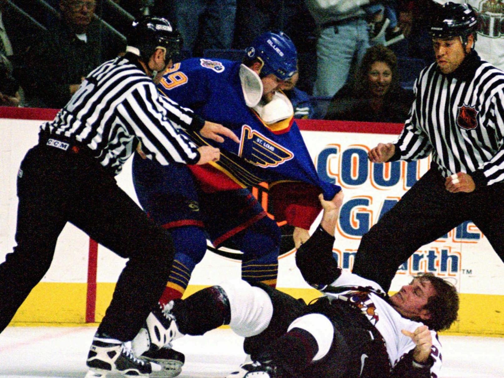 Blues Insider Documentary Involving Kelly Chase Looks At History Of Tough Guys St Louis Blues Stltoday Com