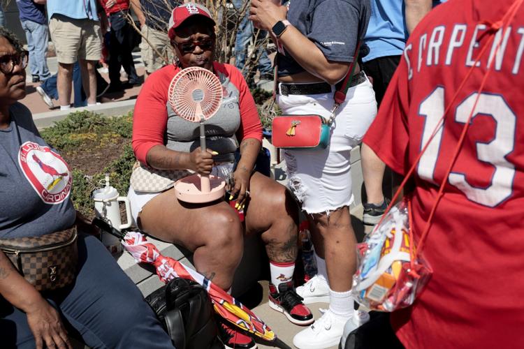 Fans rally on Cardinals Opening Day