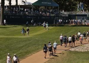 BMW Championship first round at Bellerive Country Club