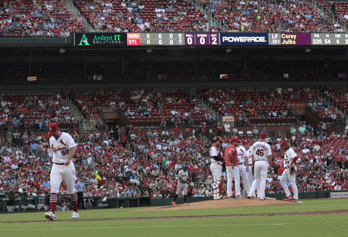 Nolan Arenado back in the lineup at DH against Astros as Adam Wainwright  makes 400th start