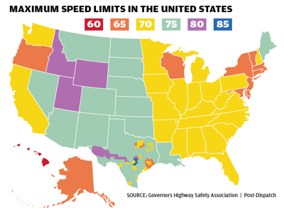 speeds stltoday interstate txdot slower proposes limits