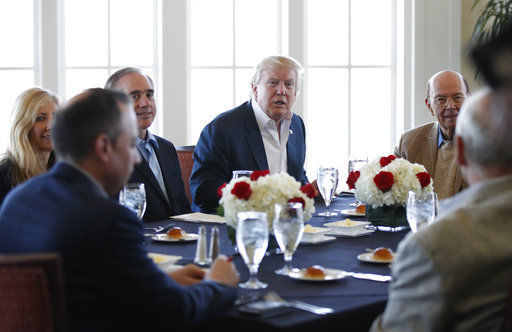 Trump praises arrest of 'troubled person' at White House