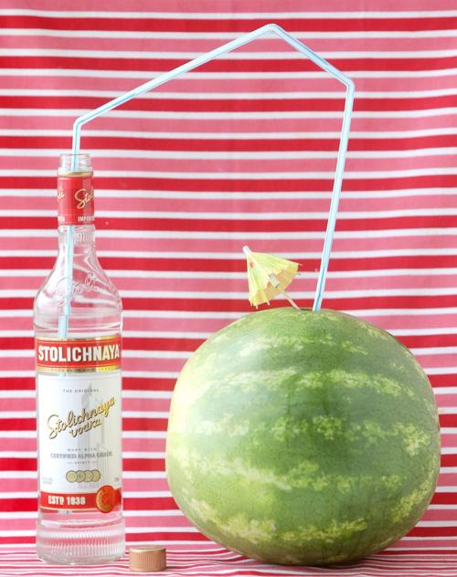 Spiked watermelon