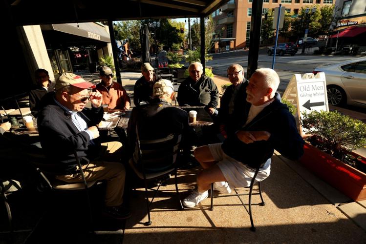 Old men giving advice