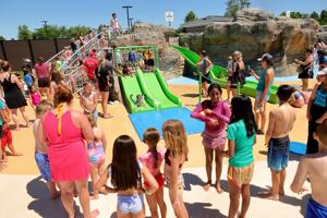 Kinetic Park’s new splash play area opens