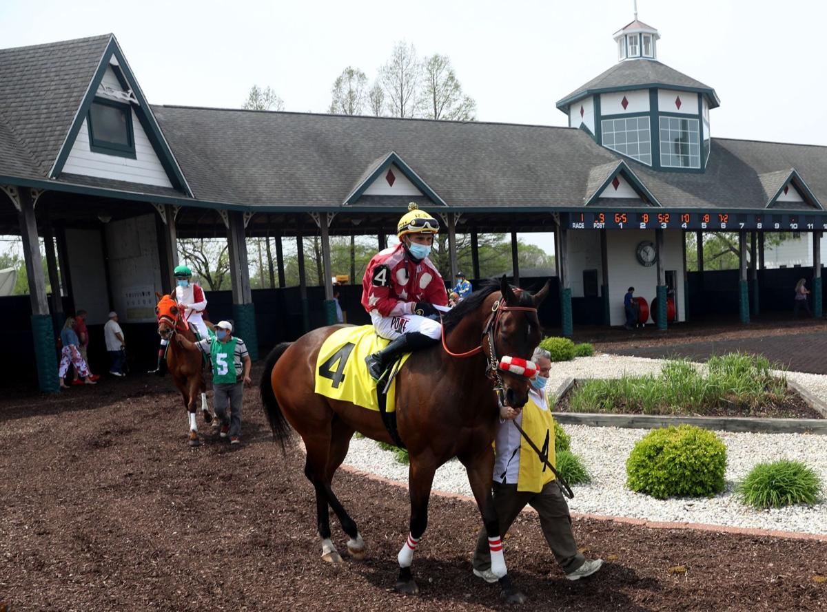 Horse racing action begins at FanDuel in Collinsville