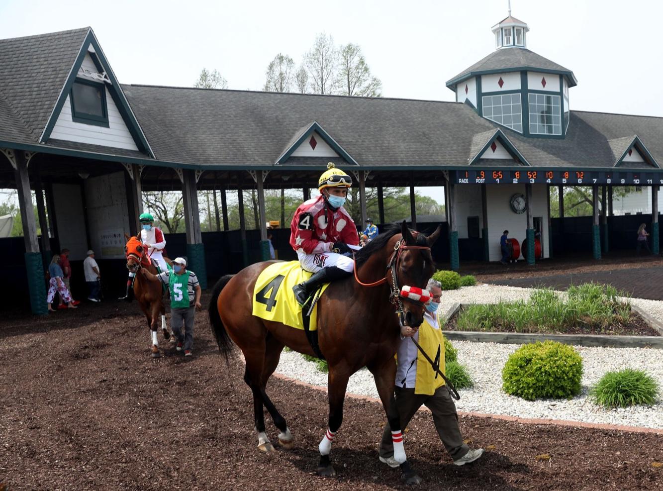Horse racing action begins at FanDuel in Collinsville