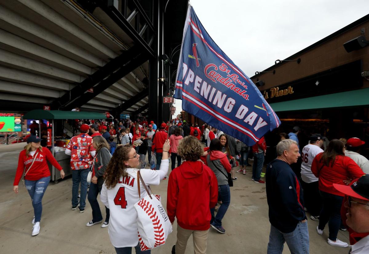 Scenes from 2019 Cardinals opening day St. Louis Cardinals
