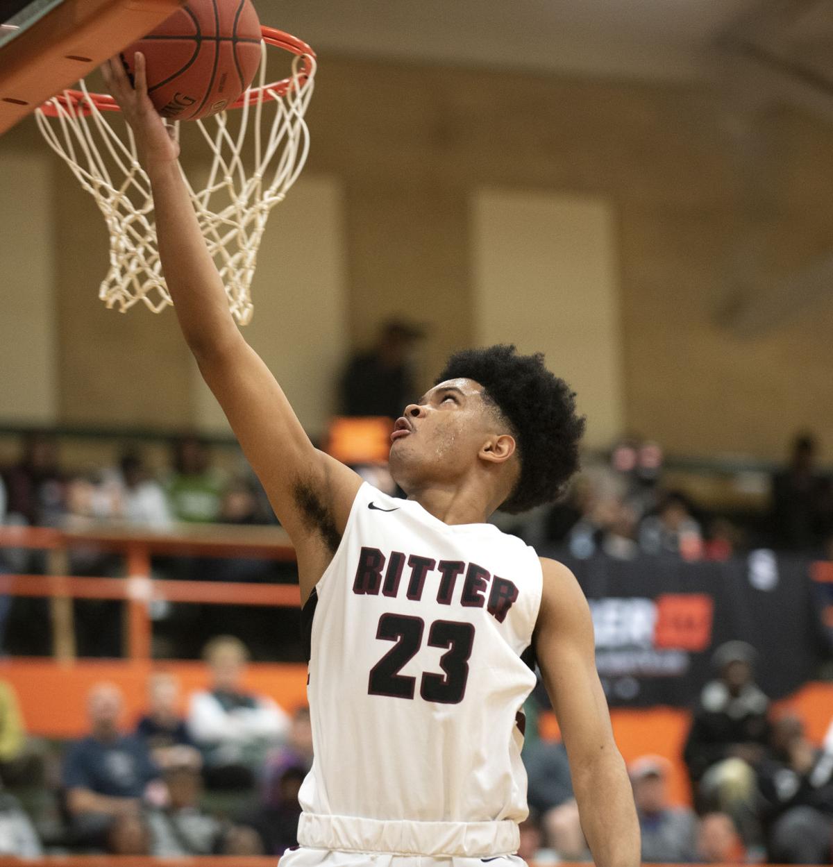 Daughtery S Big Night Powers Mehlville Past Cardinal Ritter Boys
