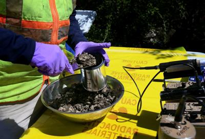 Coldwater Creek radiation testing