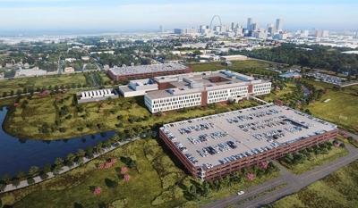 NGA Aerial view of the Next NGA West campus concept from the northwest.