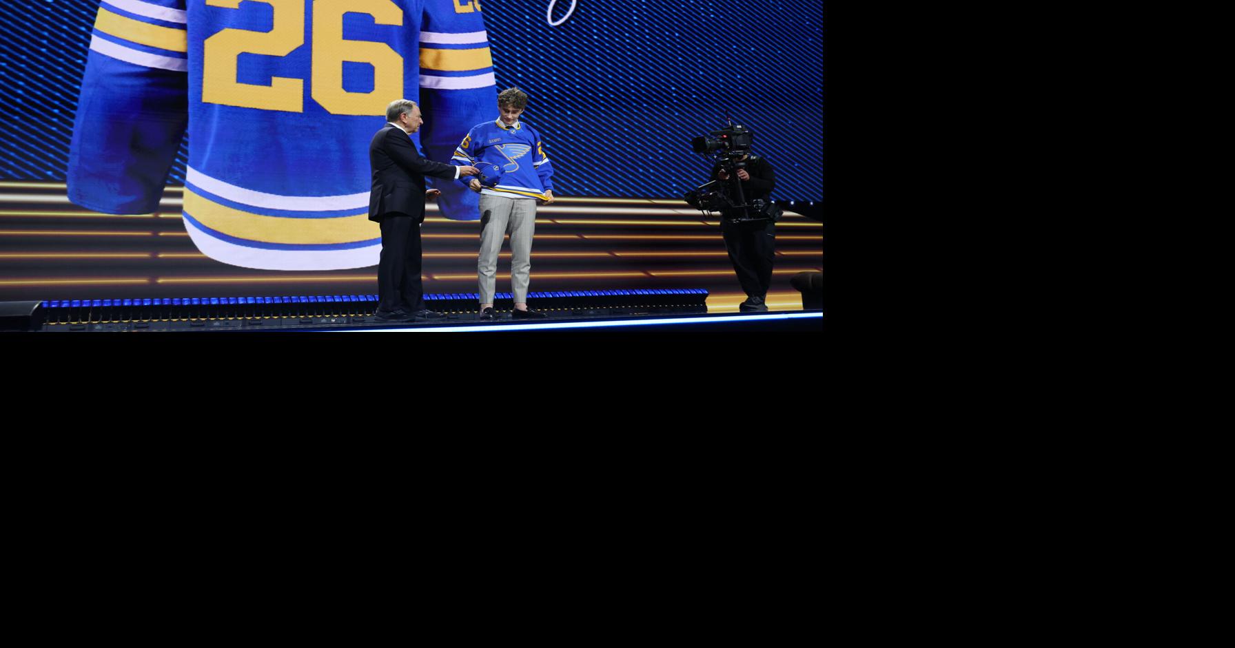 Full coverage: St. Louis Blues busy in first round of the NHL draft
