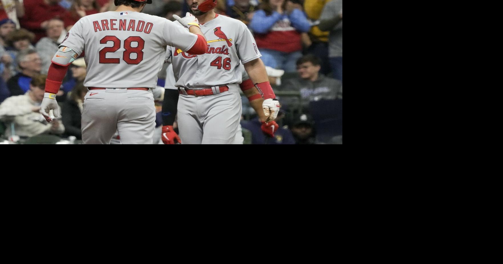 Arenado christens Jordan Montgomery's Cardinals debut with his