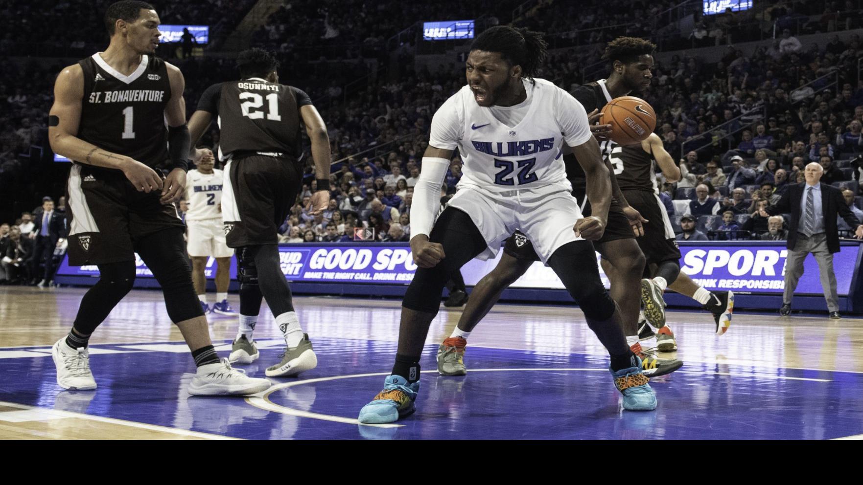 Slu Grabs Fourth Place Double Bye With Blowout Of Bonnies Slu Billikens Stltoday Com