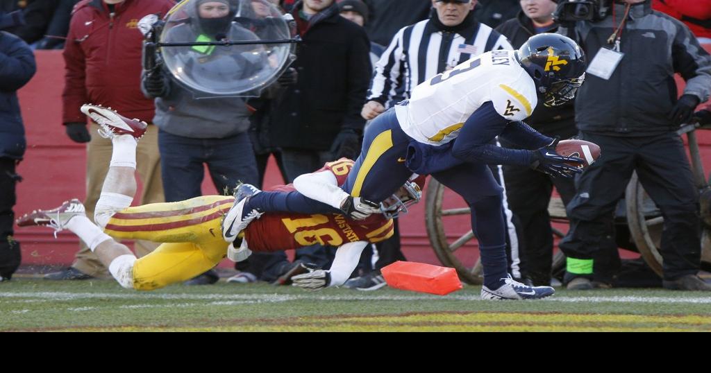 Rams double up on West Virginia receivers