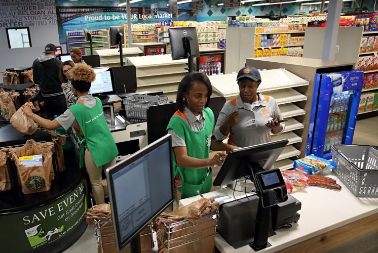 GreenLeaf grocery store soft opening