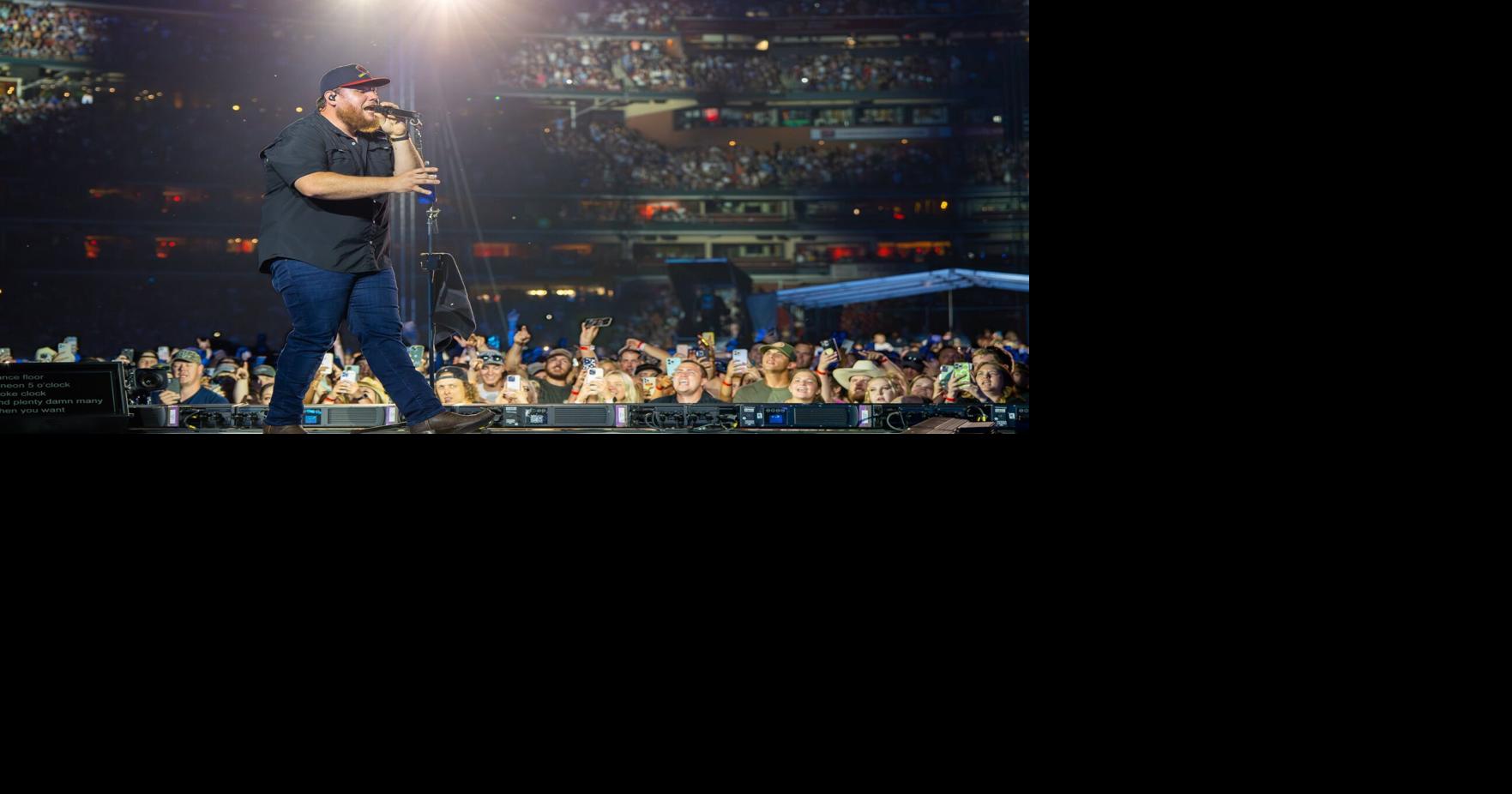 Scenes from Luke Combs at Busch Stadium