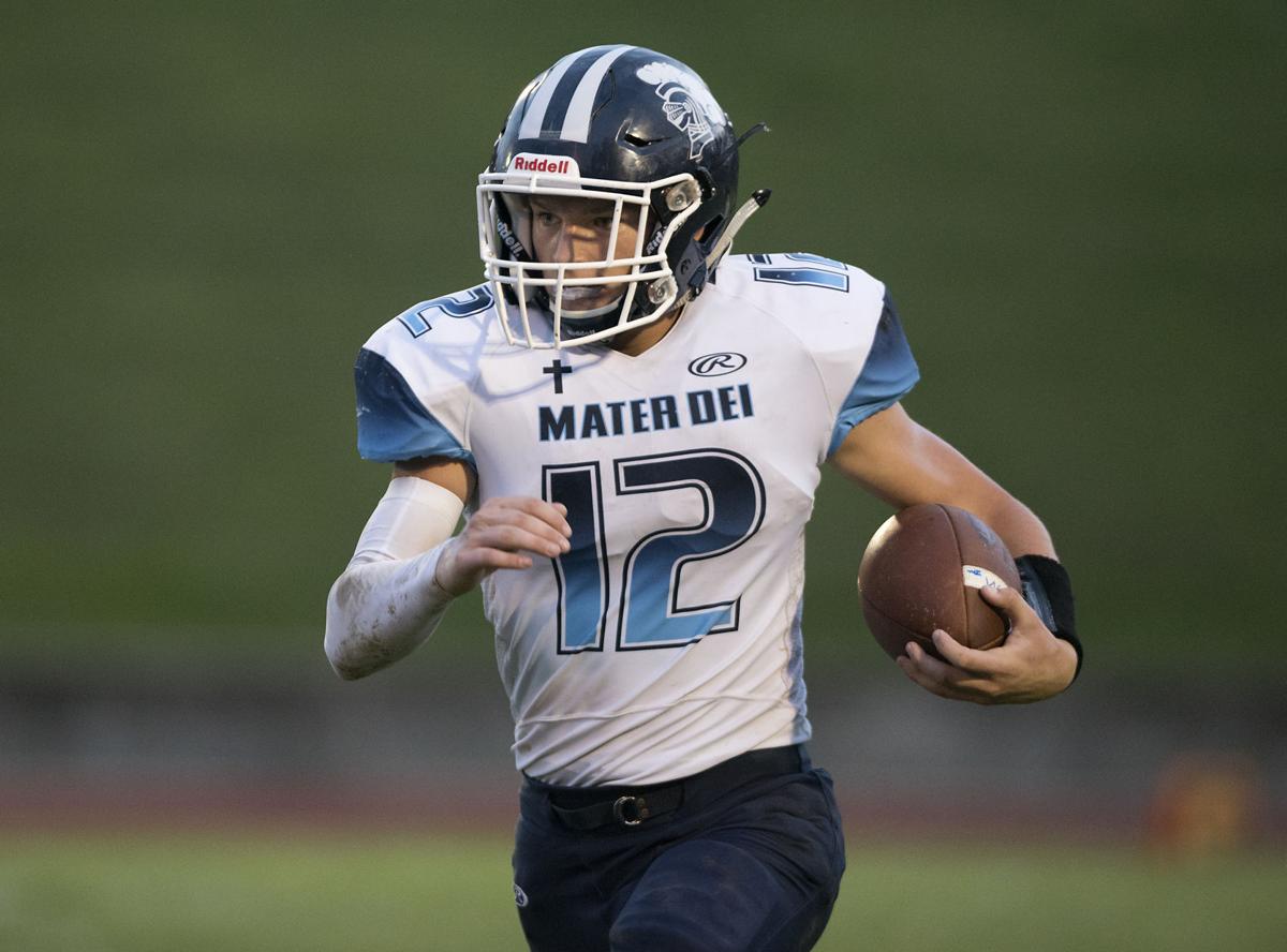Ratermann Helps Mater Dei Sprint Past Alton Marquette High
