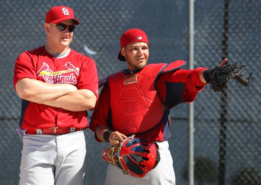 Cardinals manager pulled Adam Wainwright, Yadier Molina, and Albert Pujols  off the field together : r/Basebaww
