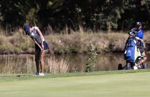 Scenes from the Class 4 District 2 girls golf tournament