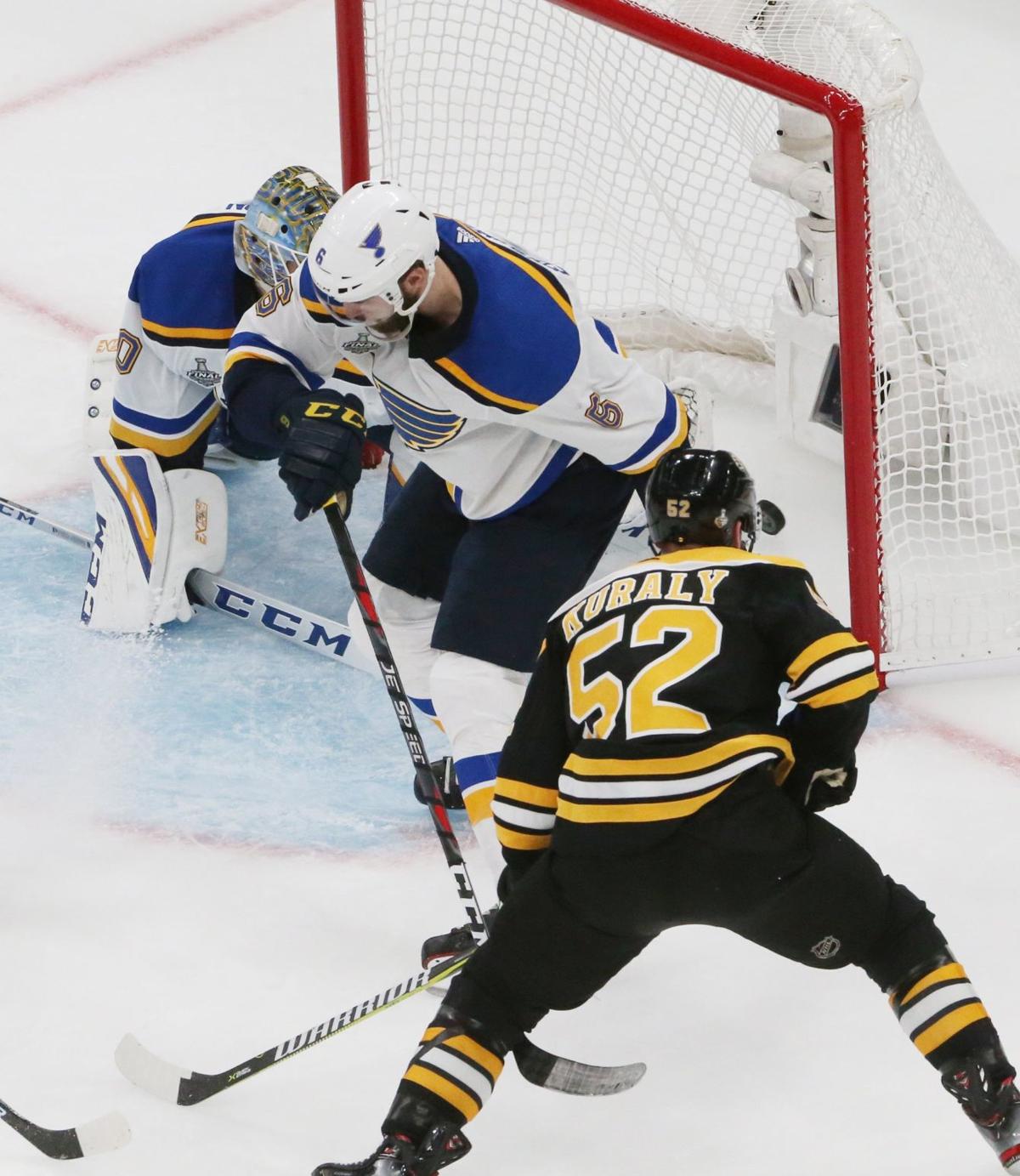 Final: Bruins top Blues 4-2, lead Stanley Cup Final 1-0
