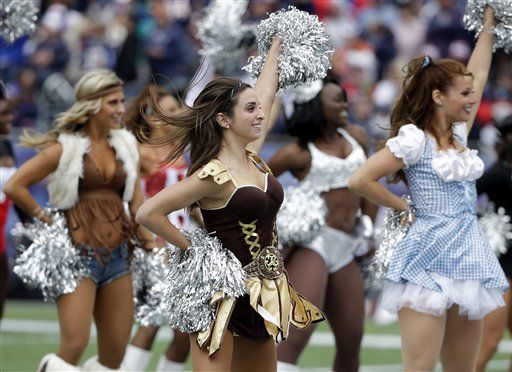 New Orleans saints cheerleading Disturbance