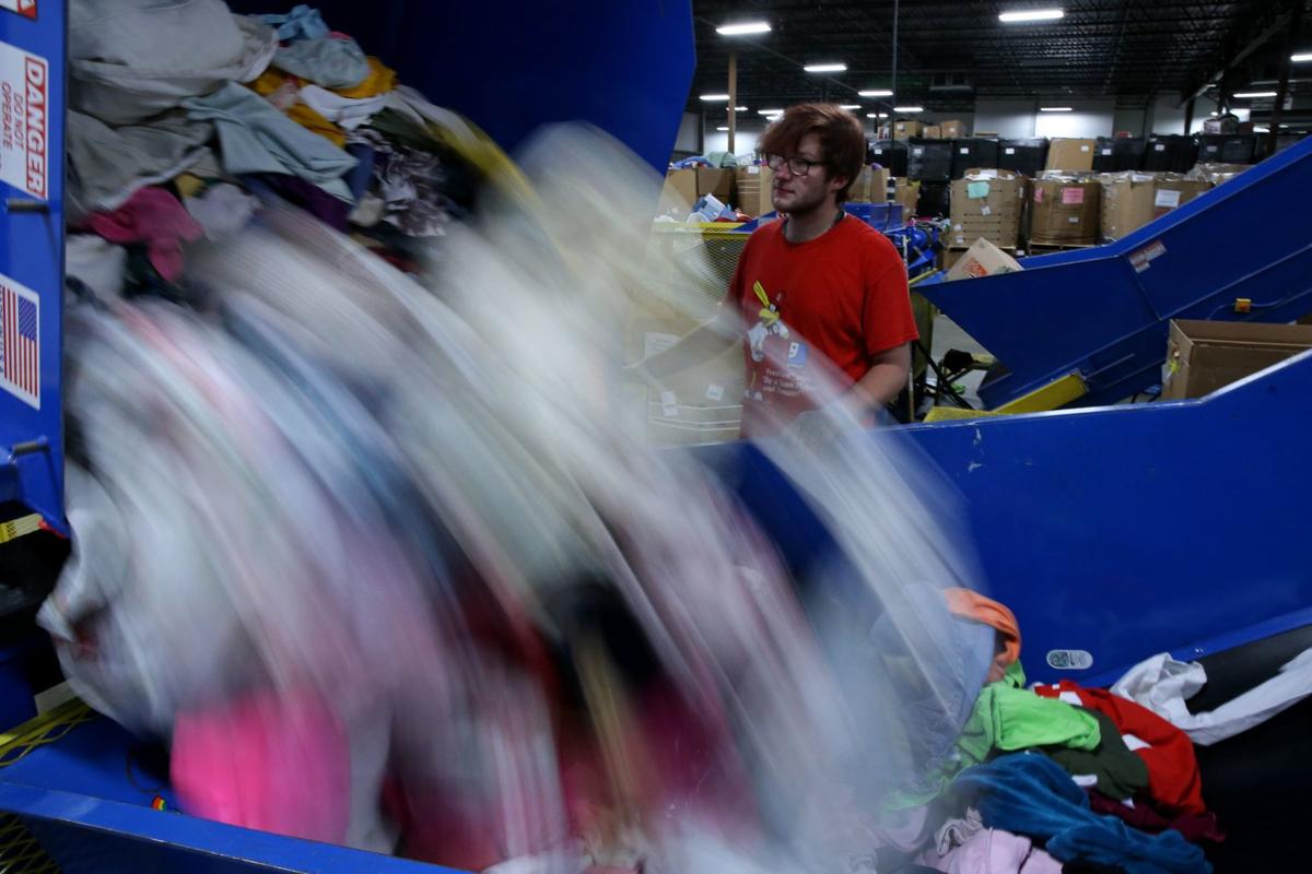 Where do your donated clothes go? Take a trip behind the scenes at Goodwill to find out | Local ...
