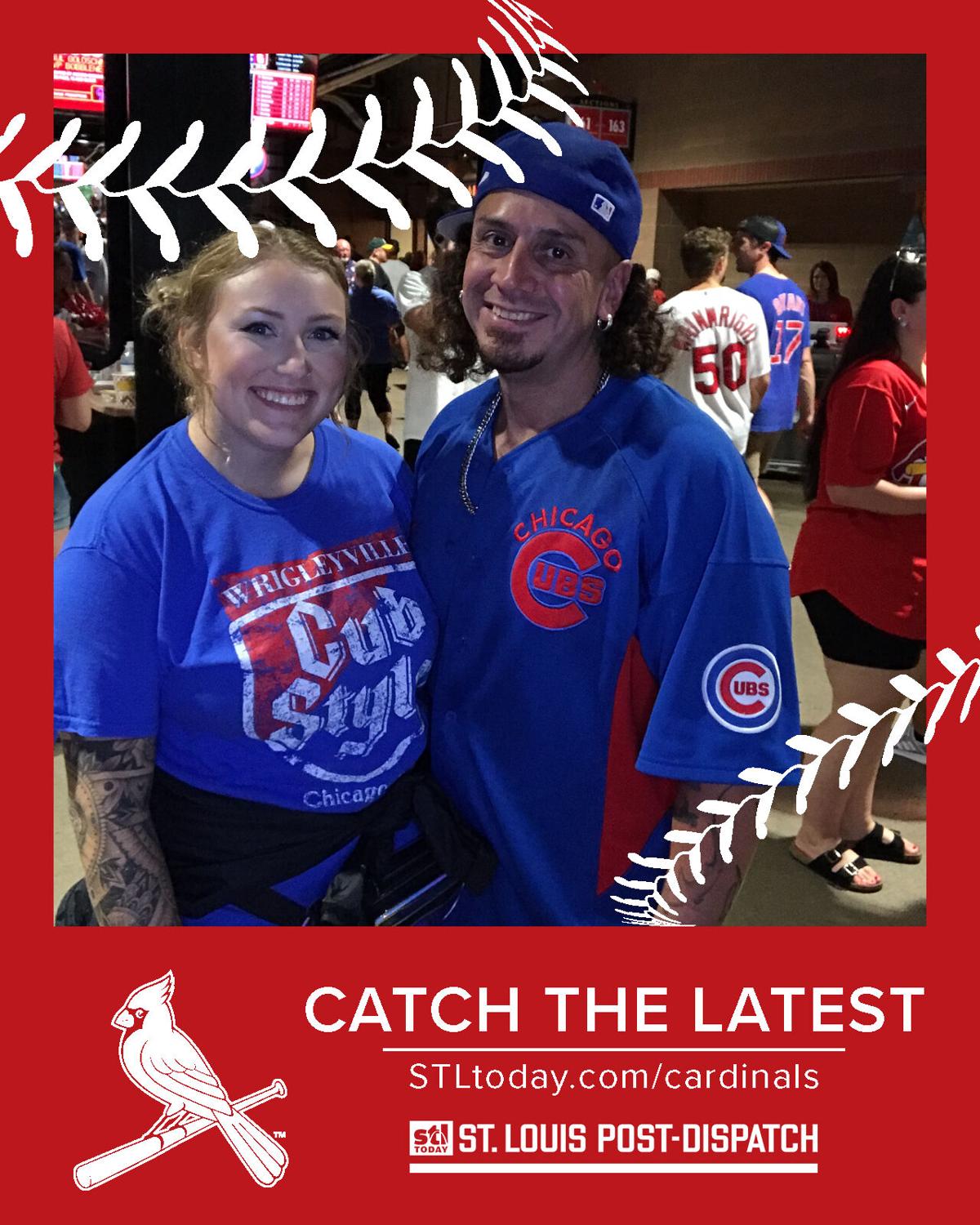 See who turned out at the St. Louis Cardinals vs. Chicago Cubs game