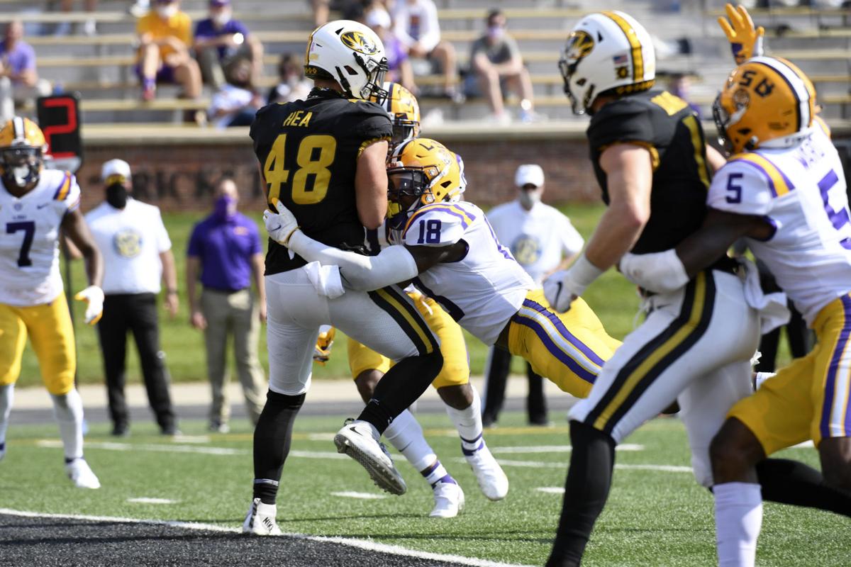 Six freshmen crack Mizzou depth chart