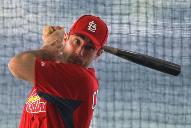 Former Horned Frog Matt Carpenter signs with the Texas Rangers