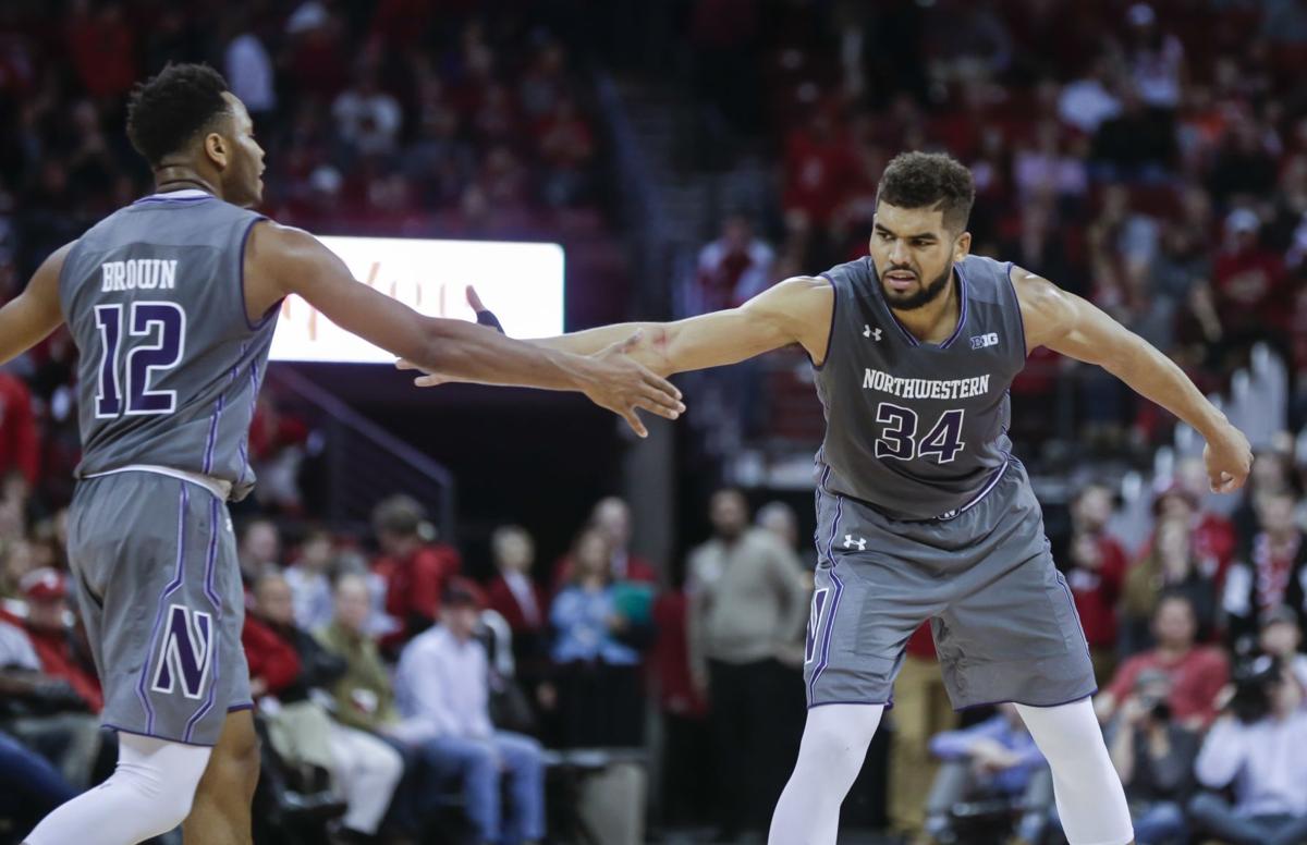 College Basketball Northwestern Stuns No 7 Wisconsin College