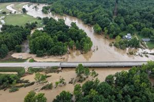 Flash flooding in southeastern Missouri