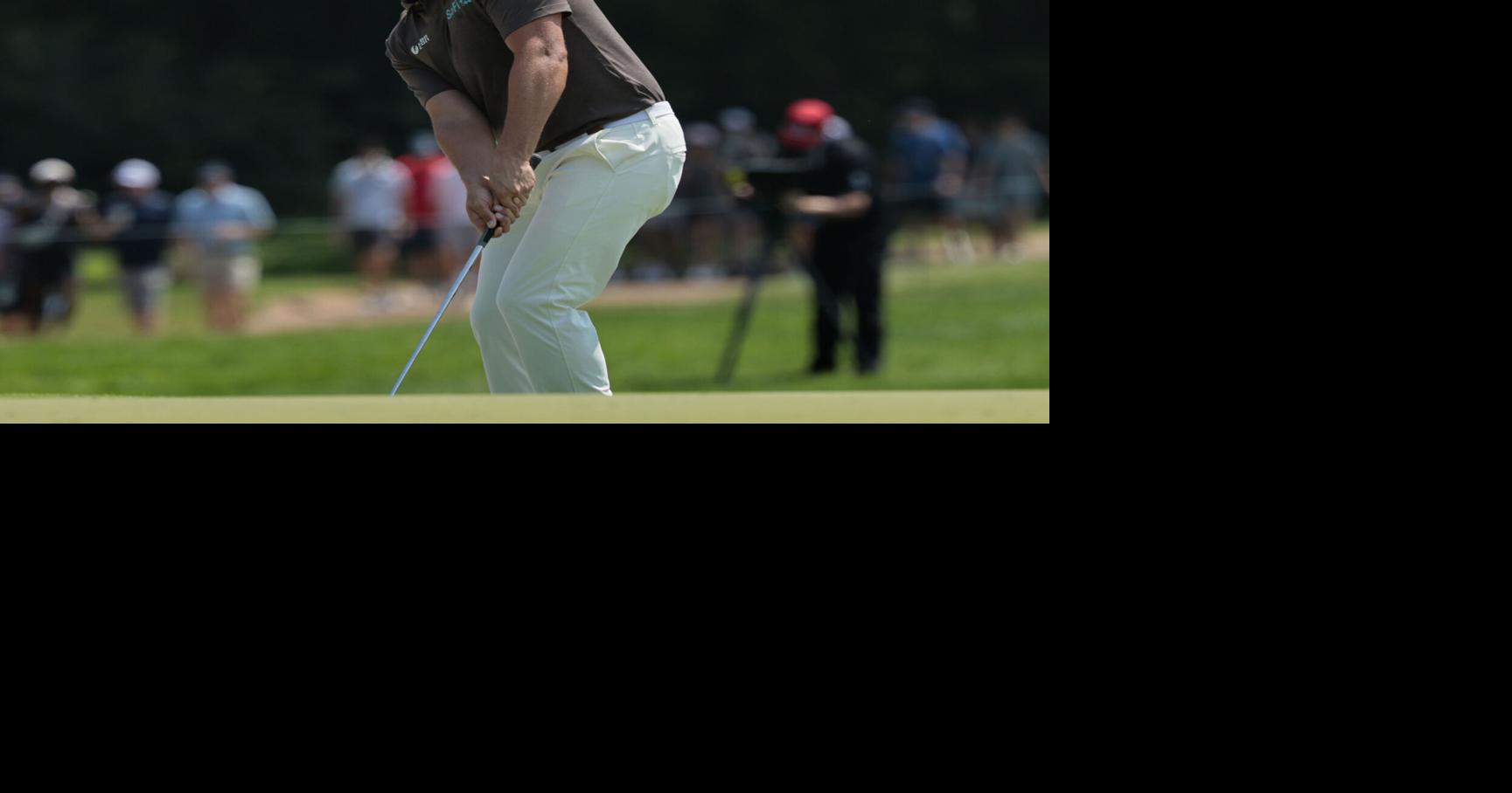 Wyndham Clark opens up five-stroke lead entering final round of BMW Championship